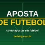 Arte do BetBlog sobre como apostar em futebol