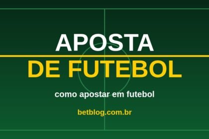 Arte do BetBlog sobre como apostar em futebol