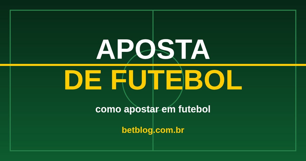 Arte do BetBlog sobre como apostar em futebol