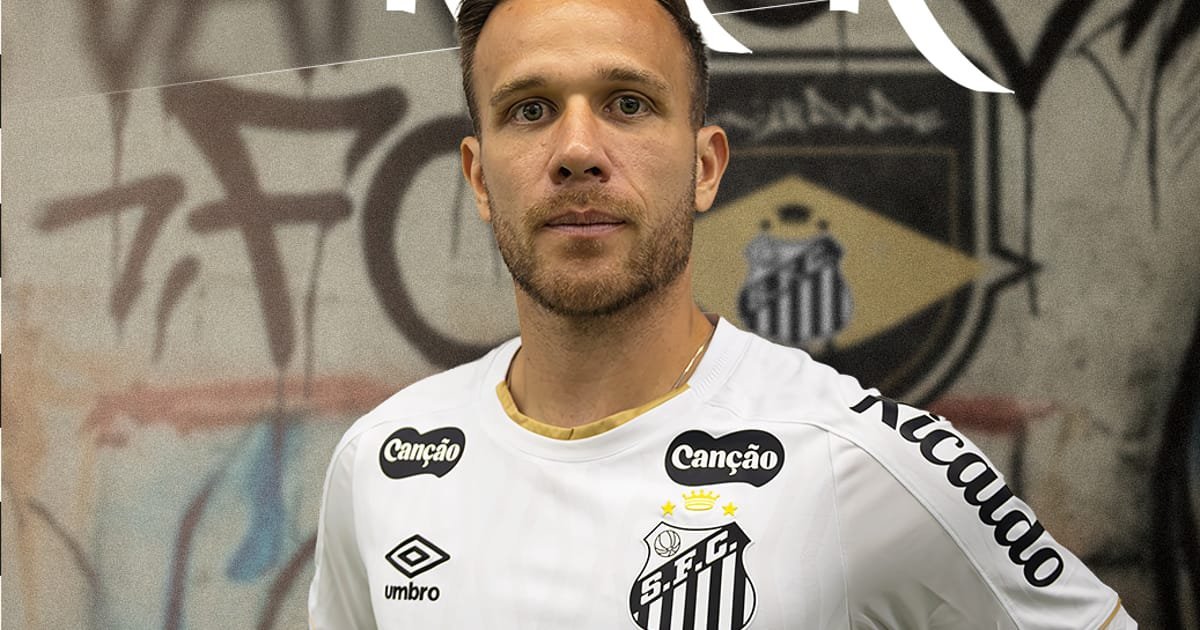 Arthur e anunciado como novo reforco do Santos para a temporada 2026