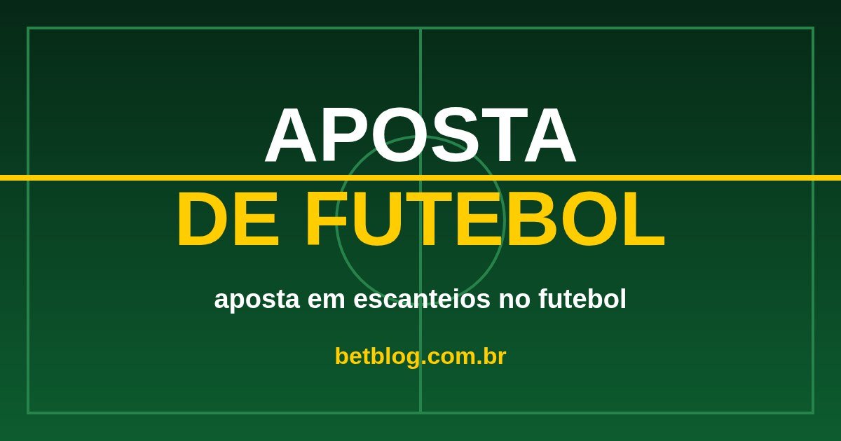 Arte do BetBlog sobre aposta em escanteios no futebol