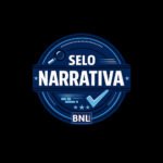 Selo Narrativa BNLData sobre reportagem que liga apostas esportivas a endividamento durante a Copa