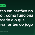 Capa do guia sobre apostas em cartões no futebol no Bet Blog