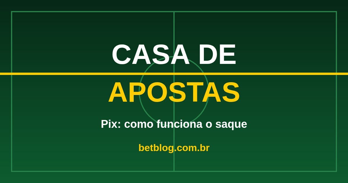 Arte do BetBlog sobre casas de apostas com Pix e como funciona o saque