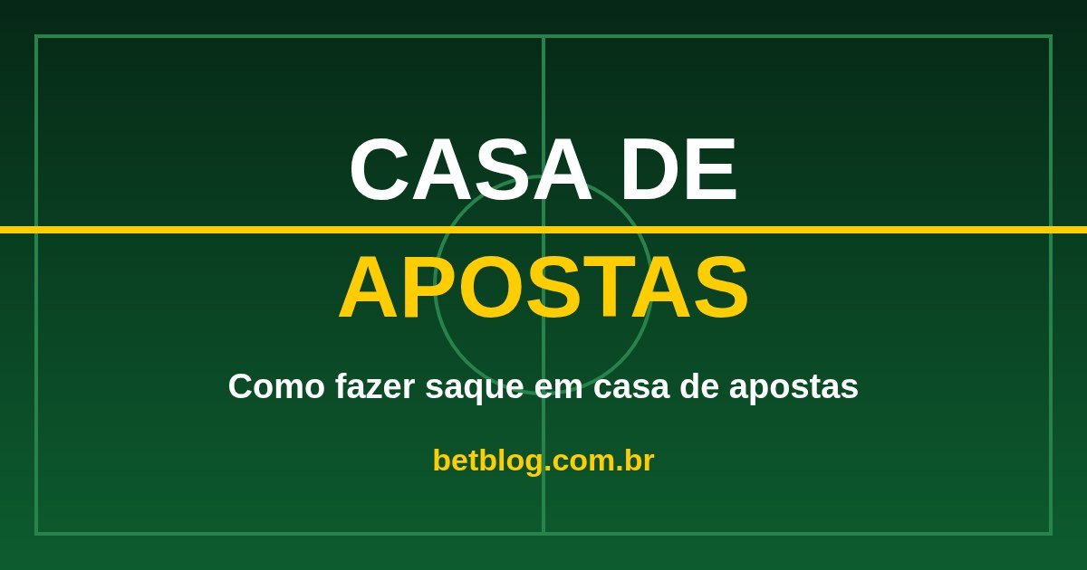 Arte do BetBlog sobre como fazer saque em casa de apostas