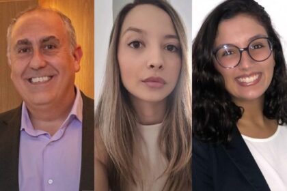 Montagem com os três advogados que atuaram nos processos sobre conta suspensa em bet