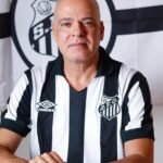 Wladimir Mattos, candidato na eleição do Santos, durante entrevista