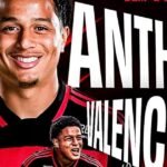 Anthony Valencia e anunciado como novo reforco do Flamengo