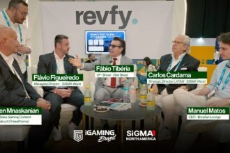 Executivos debatem o mercado de apostas no Brasil durante o SiGMA North America