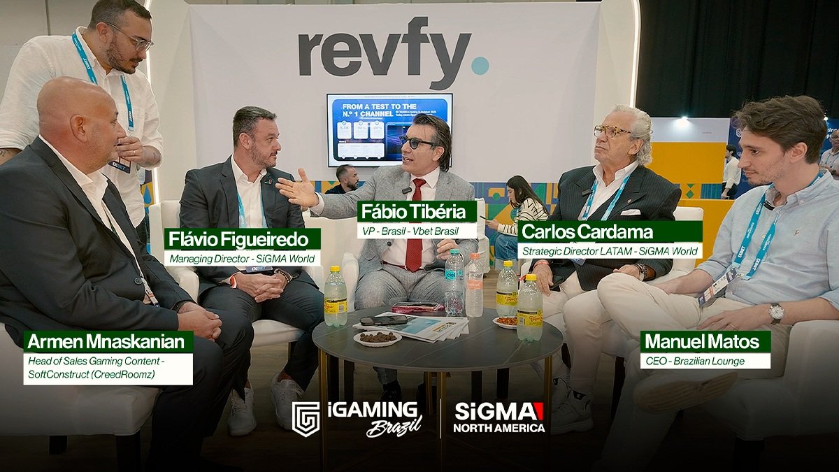 Executivos debatem o mercado de apostas no Brasil durante o SiGMA North America