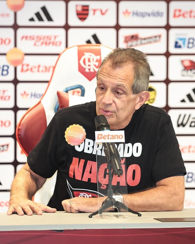 Presidente do Flamengo Luiz Eduardo Baptista, o Bap, que projeta perdas com o fim das bets