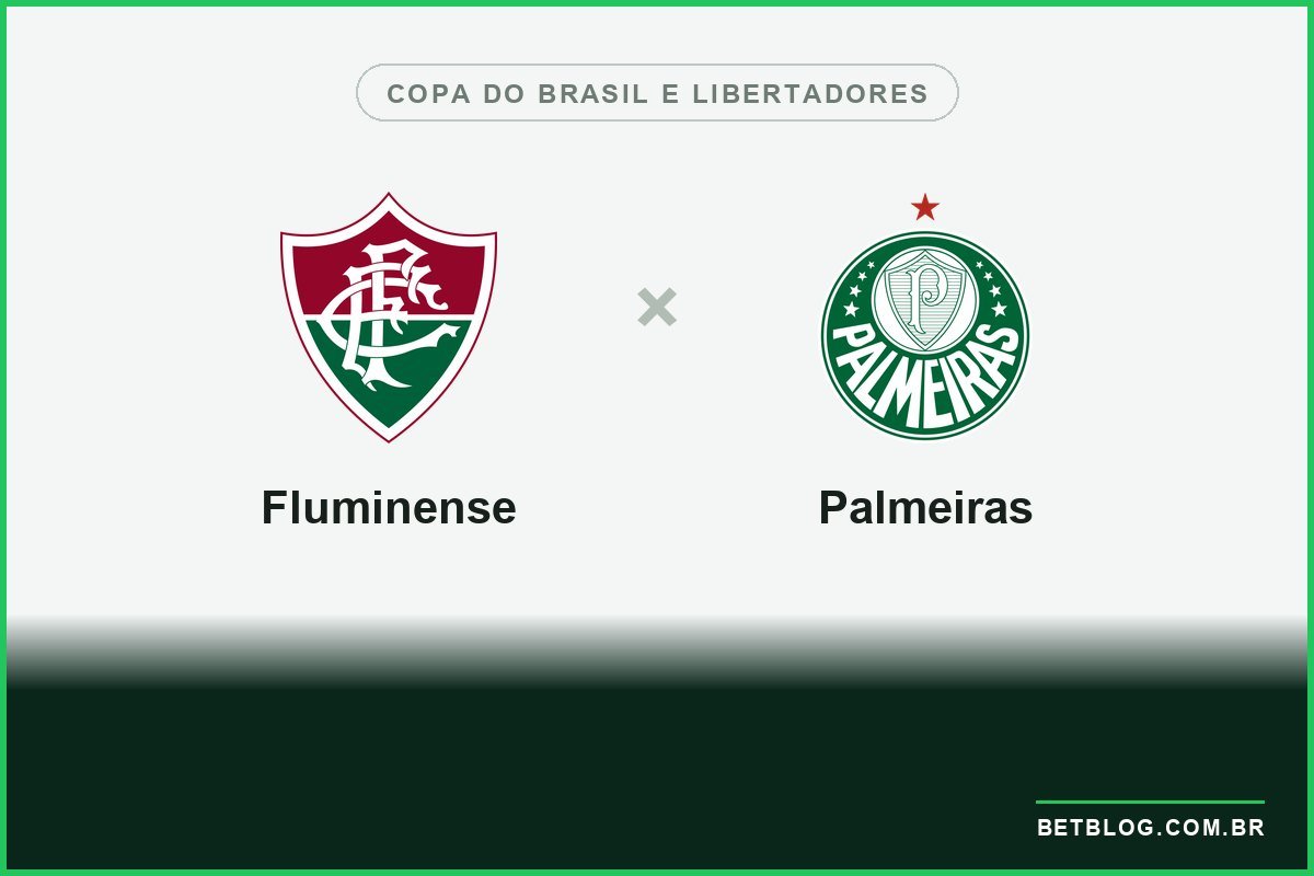 Capa do post Fluminense x Palmeiras: onde assistir, escalações e o que vale a semi da Liberta no Bet Blog